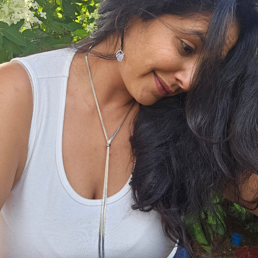 Lariat necklace