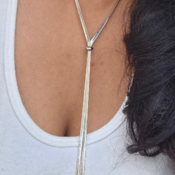 Lariat necklace