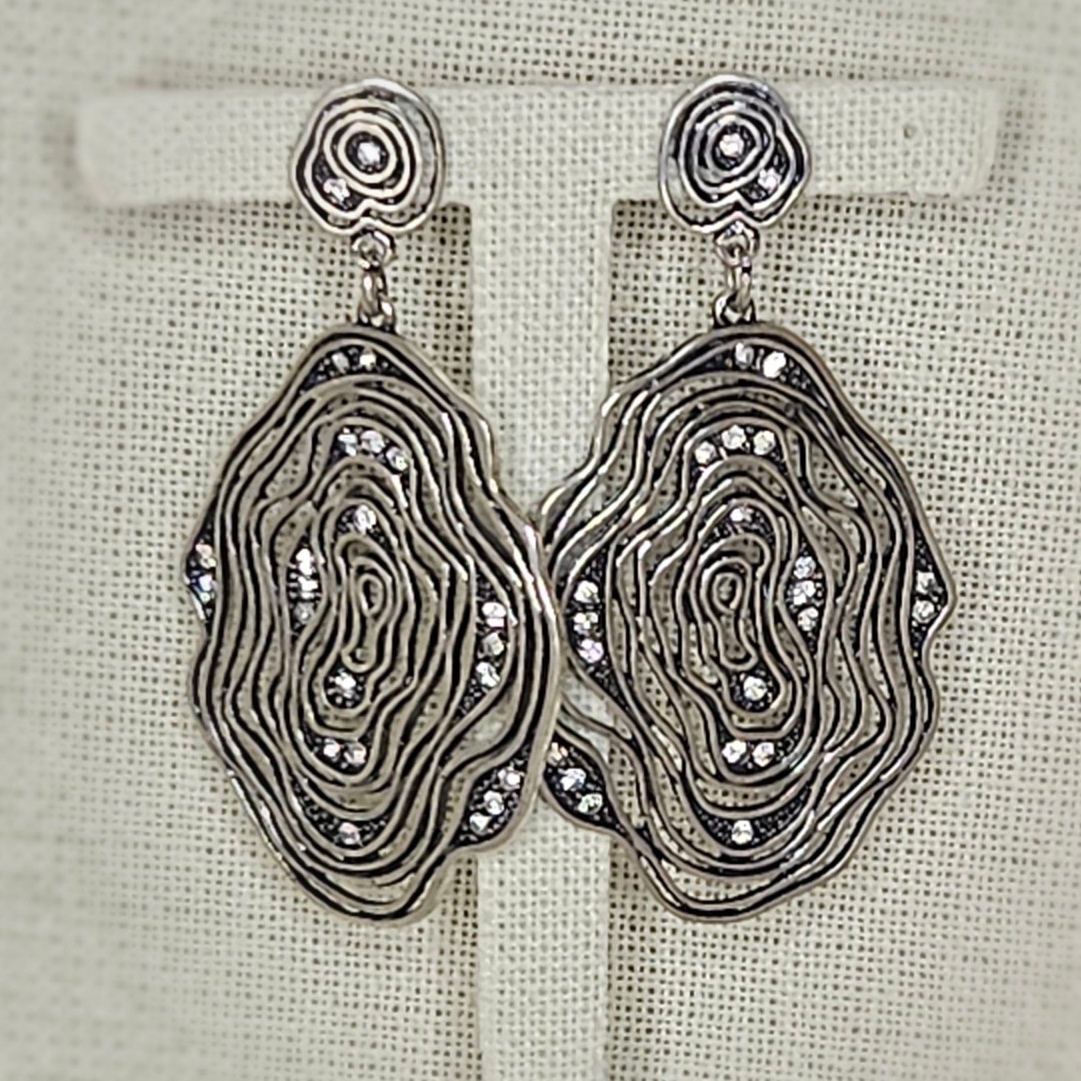 Silver Statement Earrings