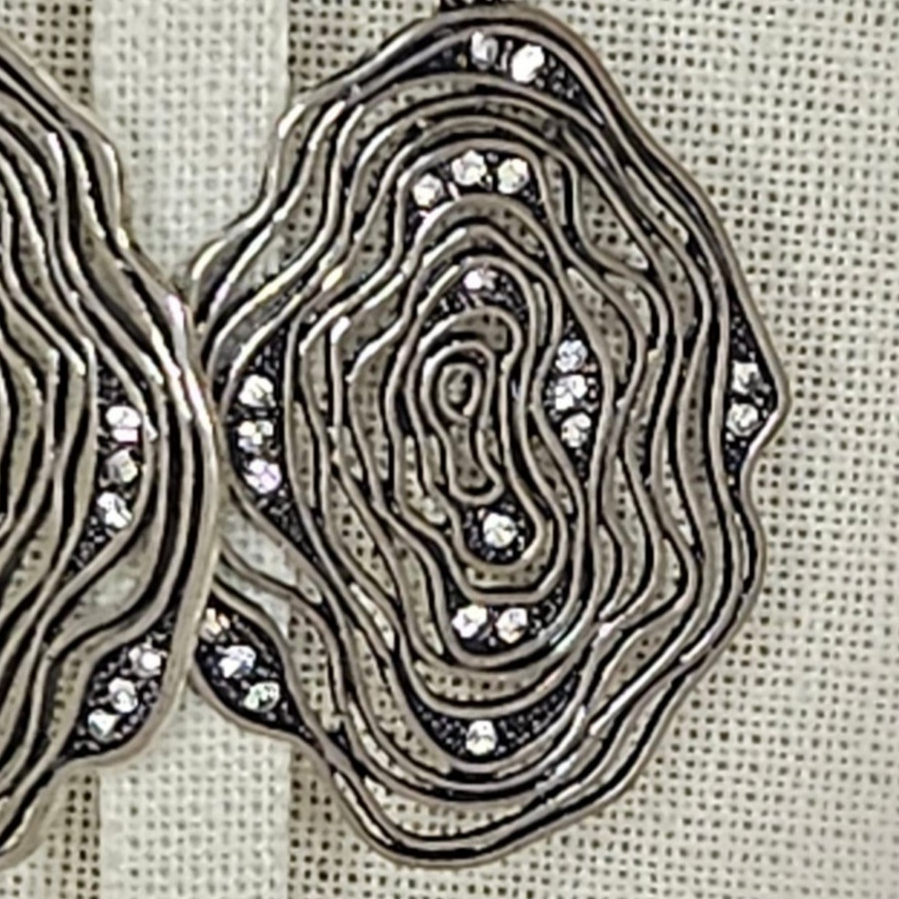 Silver Statement Earrings