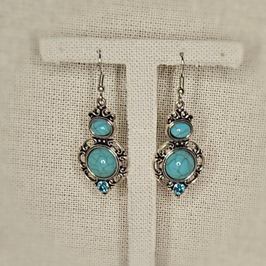 Turquoise drop earrings