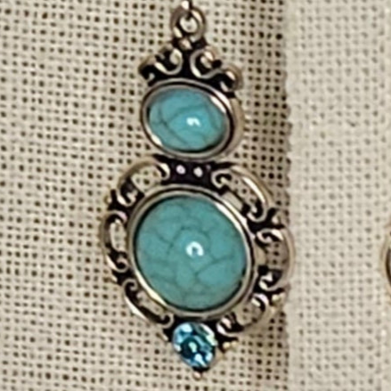 Turquoise drop earrings