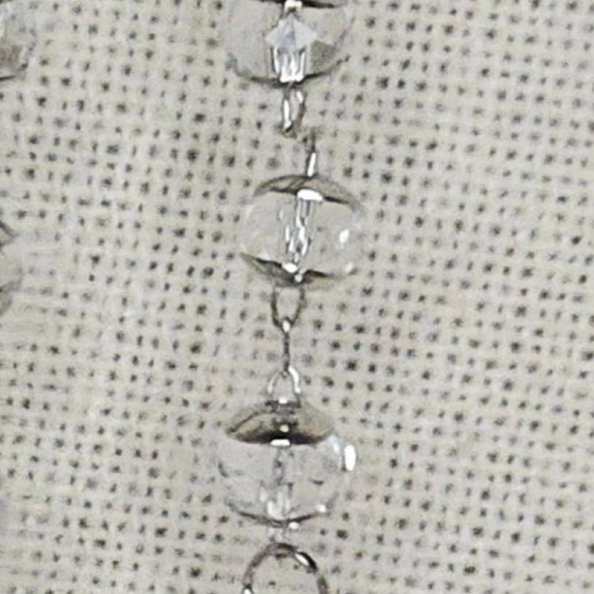Silver drop earrings