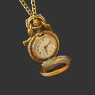 Alice inspired time piece