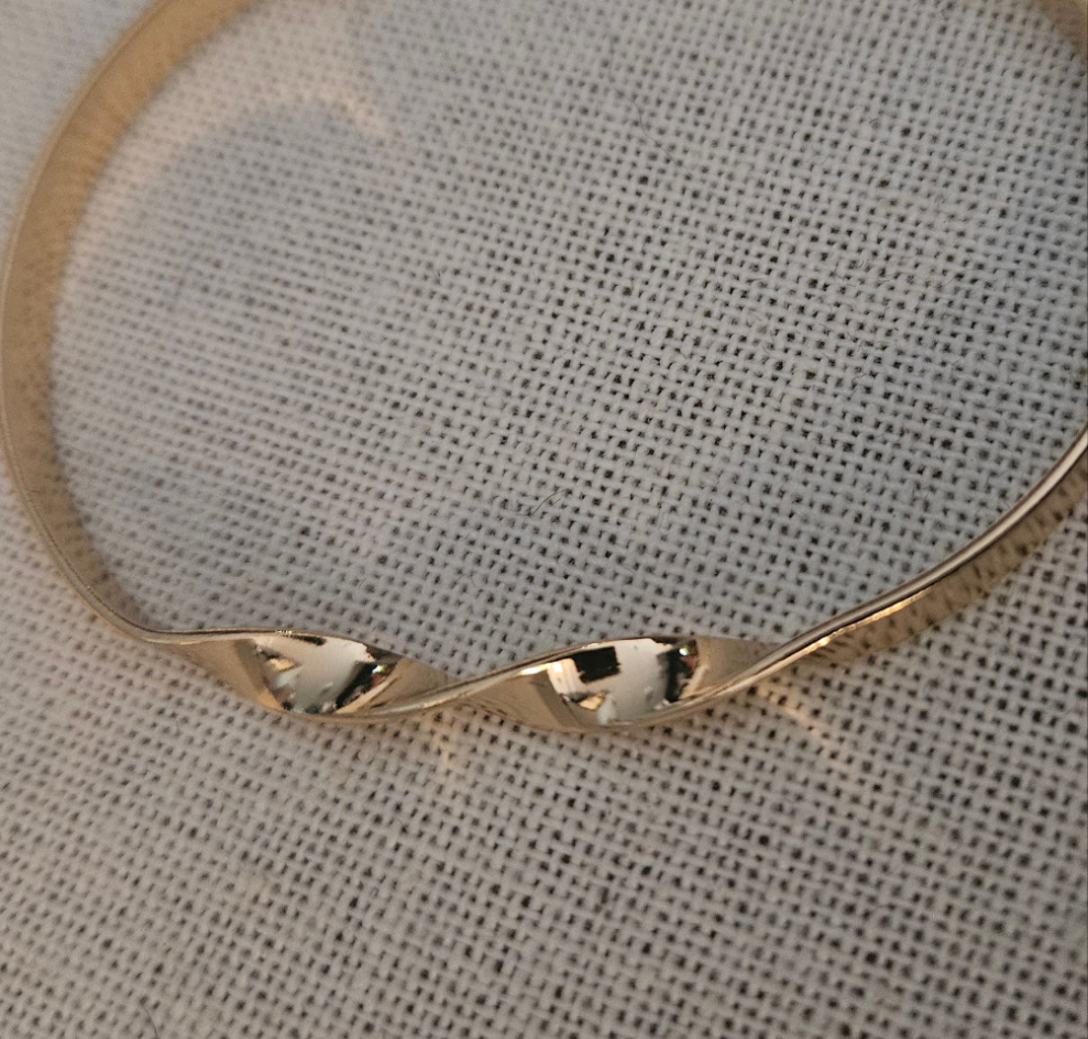 Gold bangles - build your own stack
