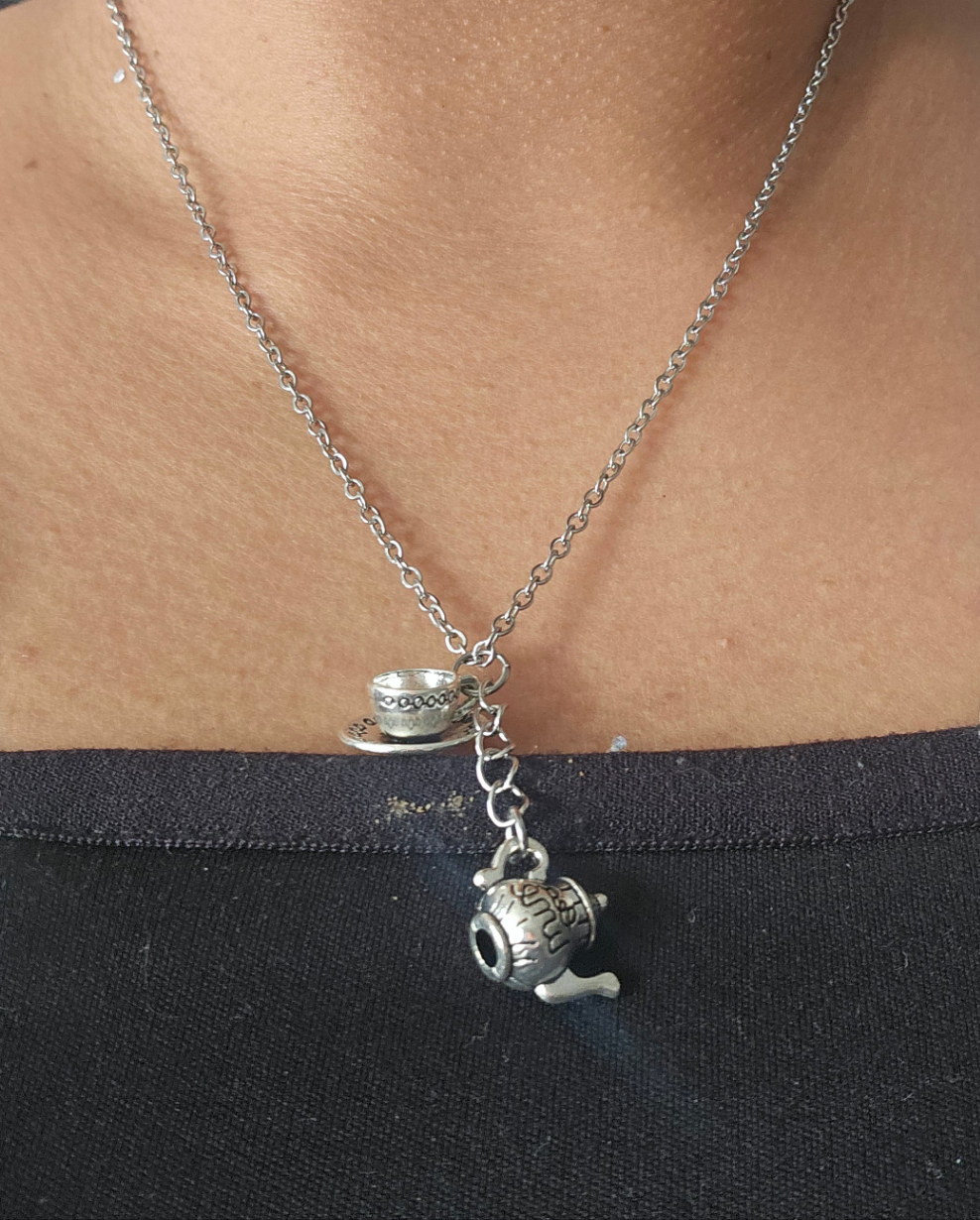 Tea party necklace