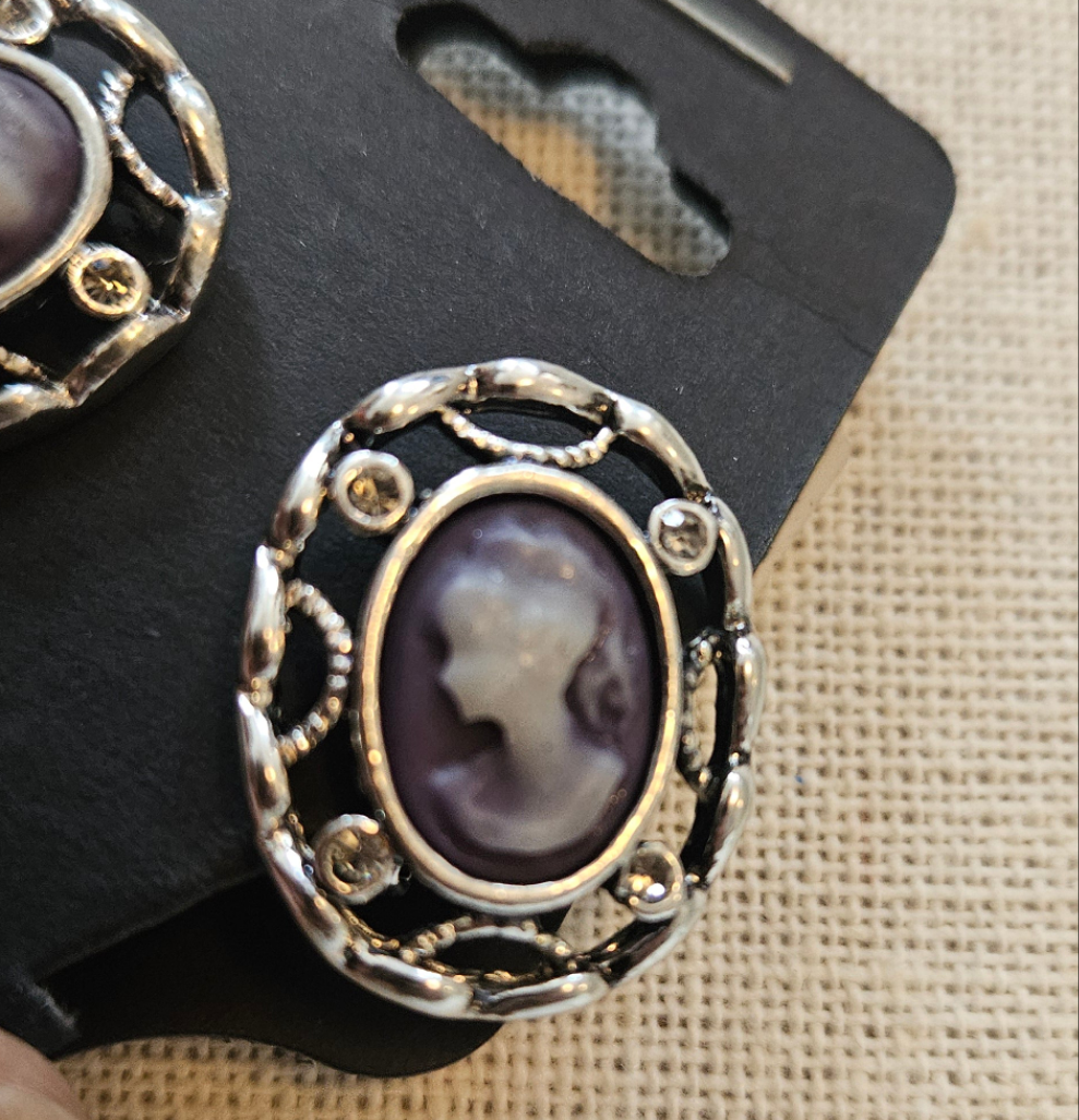 Cameo Earrings - large